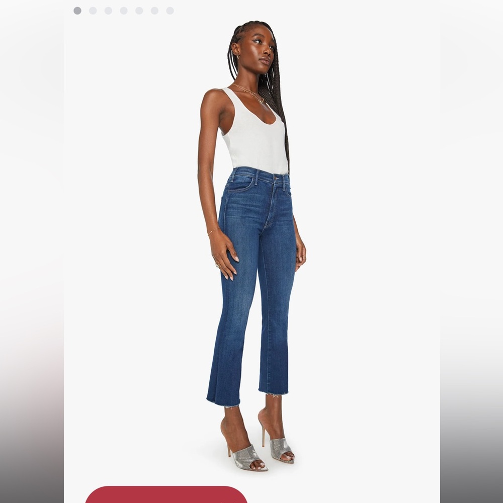 Mother Jeans- Hustler Ankle Fray